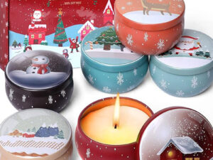 Dsclavacy Christmas Scented Candles Gifts for Women